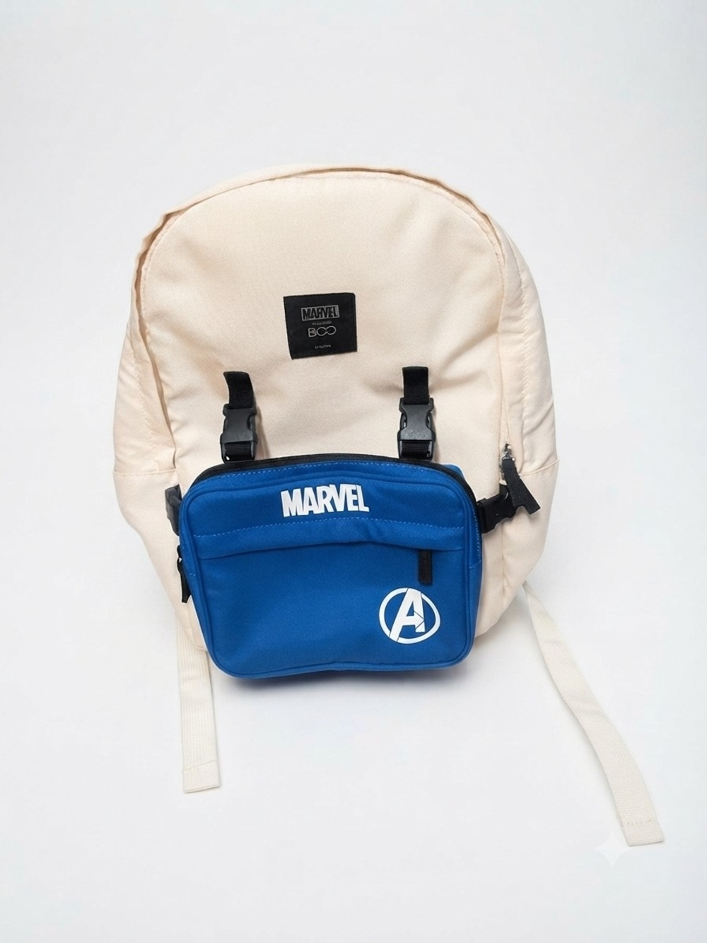 Marvel Avengers Modular Commuter Backpack with Removable Front Sling Bag
